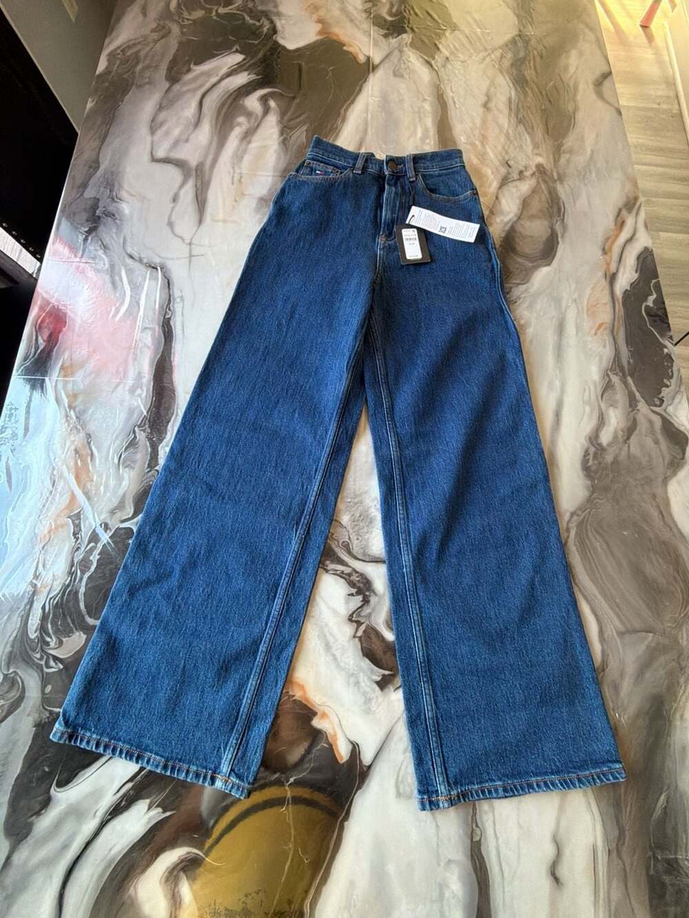 Tommy Jeans High Rise Wide Leg Denim Jeans